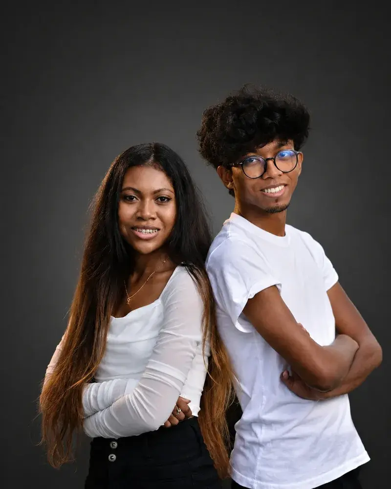 Harisoa Fiderana Notahianiavo et Frank Schneider Ramiliarimanana, les fondateurs de Smart-Up Agency